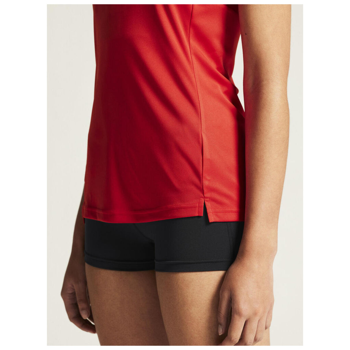 Rush 2.0 Singlet W - Red - Closeup 7