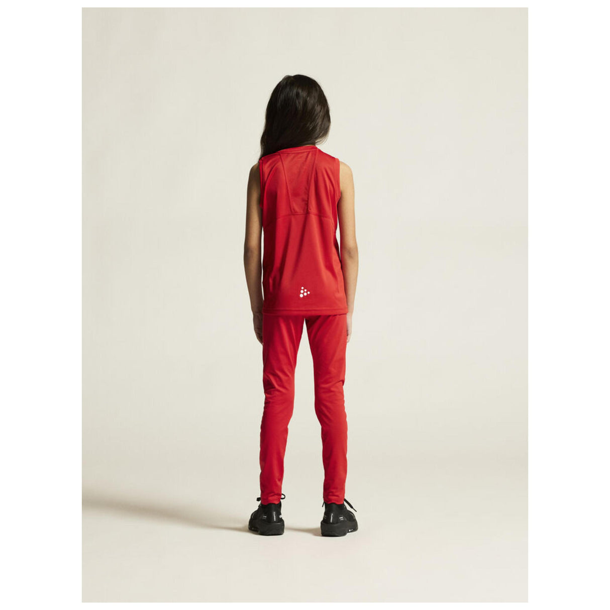 Rush 2.0 Singlet Jr - Red - Closeup 4
