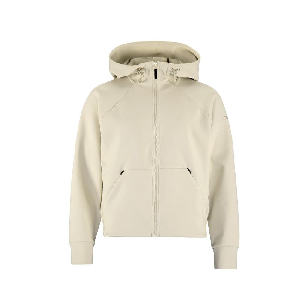 Adv Join Fz Hoodie W - Beige - Front