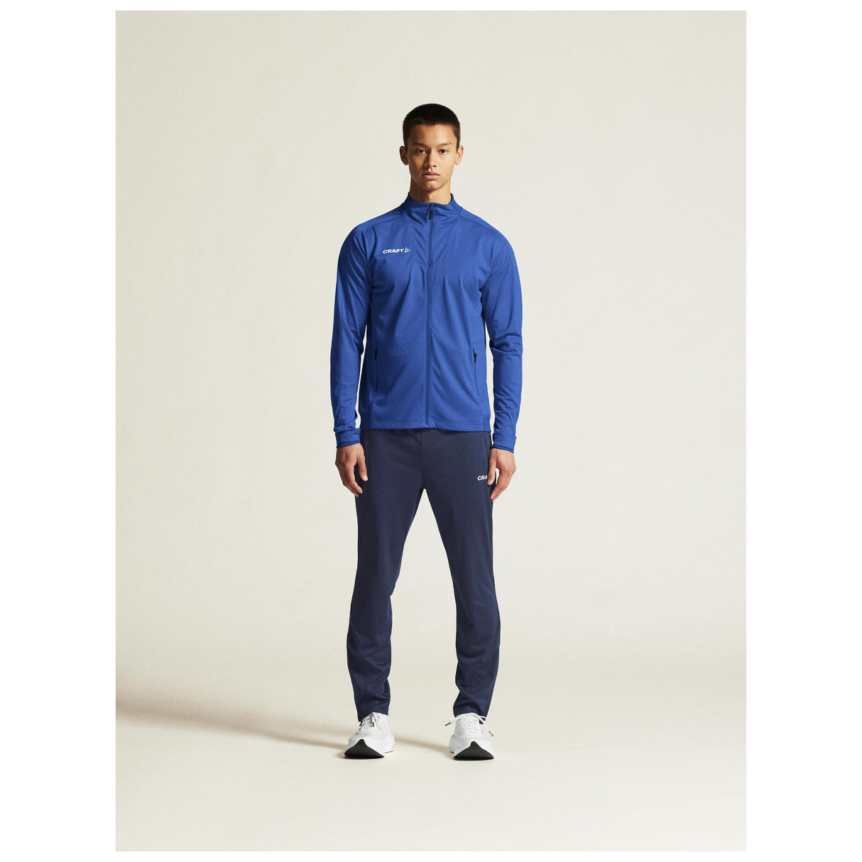 Evolve 2.0 Full Zip Jacket M - Cobalt - Closeup 1