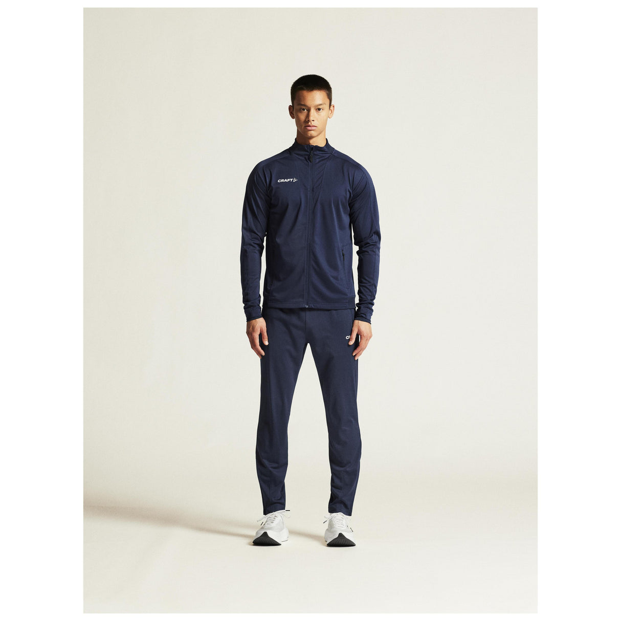 Evolve 2.0 Full Zip Jacket M - Navy - Closeup 1