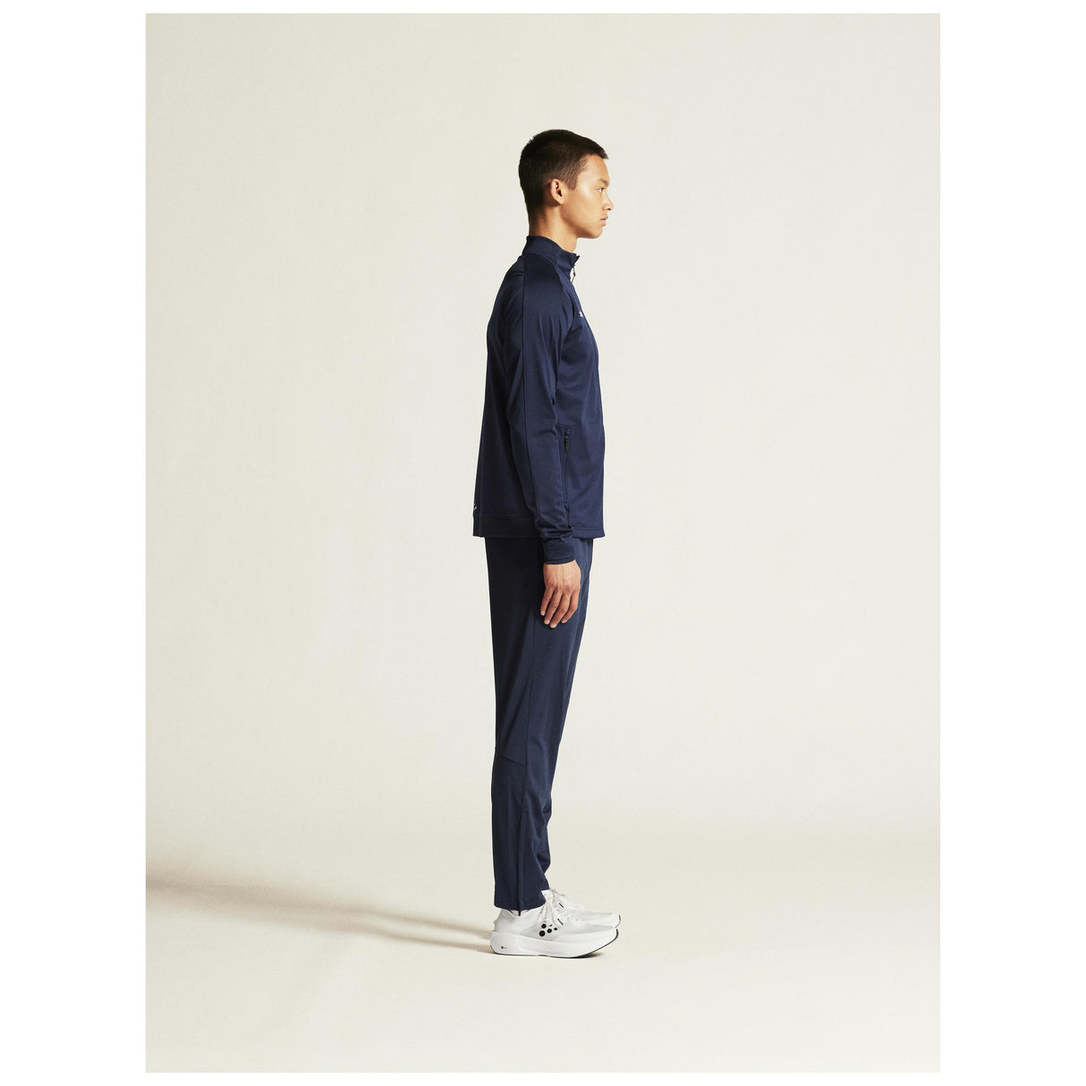 Evolve 2.0 Full Zip Jacket M - Navy - Closeup 2