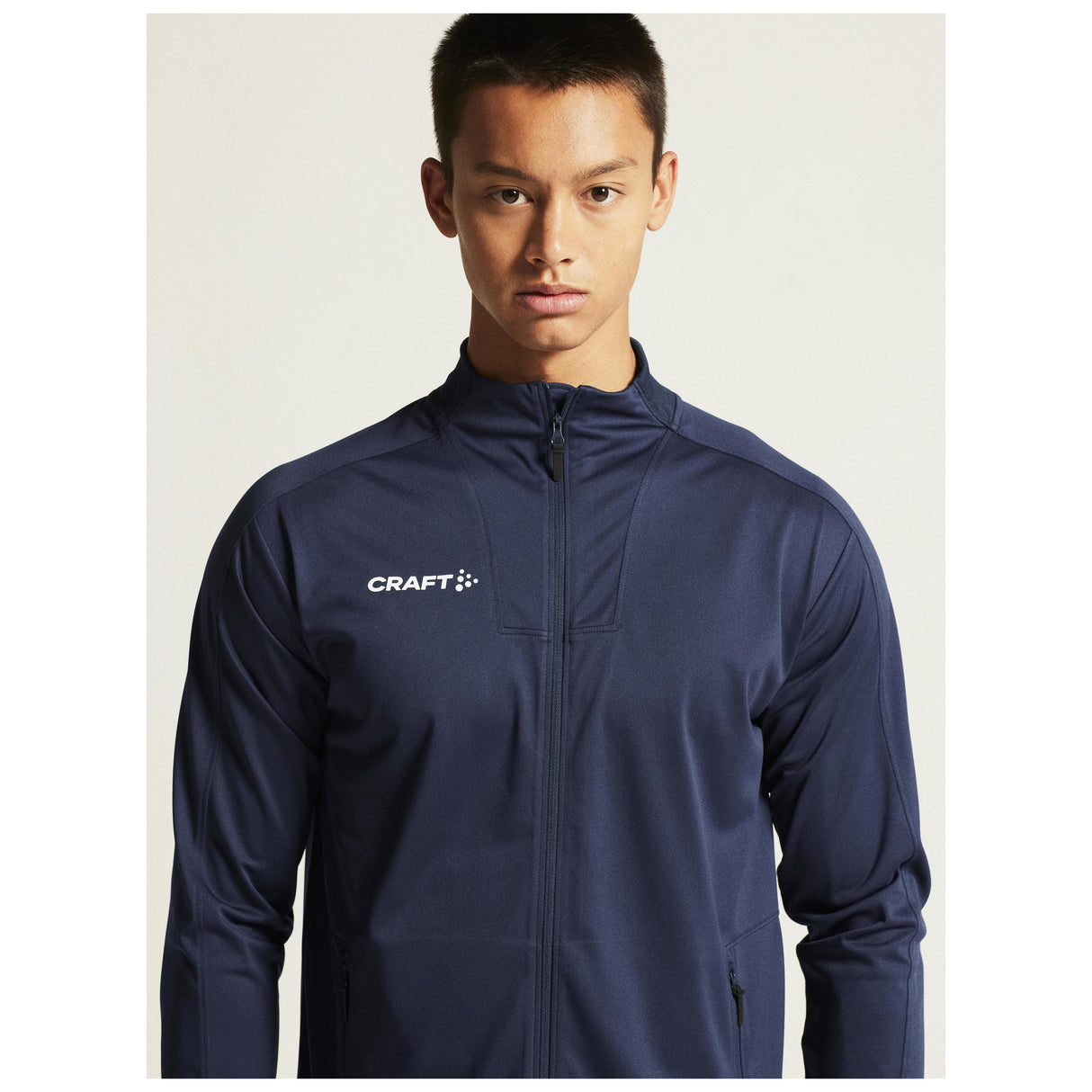 Evolve 2.0 Full Zip Jacket M - Navy - Closeup 6