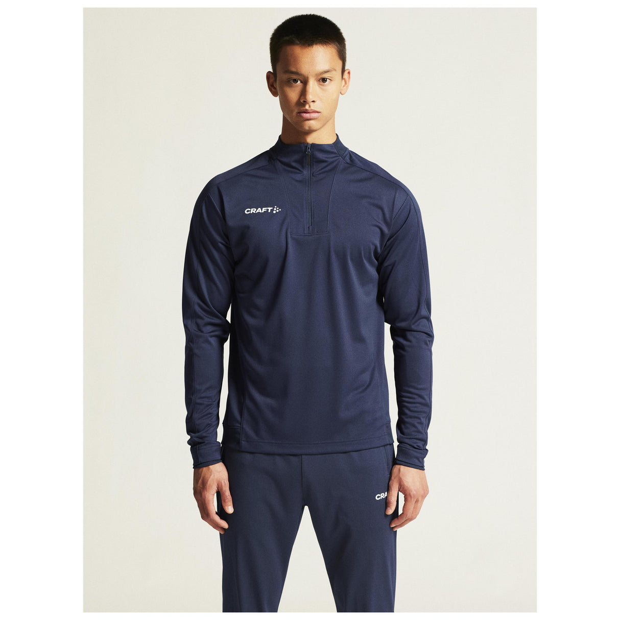 Evolve 2.0 Half Zip Jacket M - Navy - Closeup 5