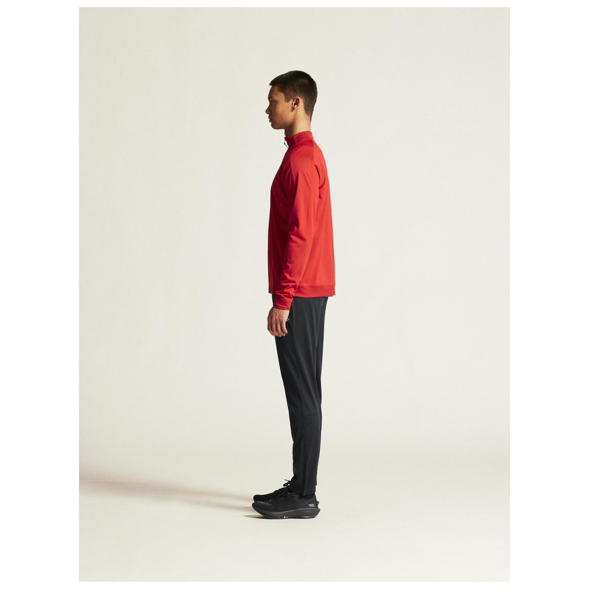 Evolve 2.0 Half Zip Jacket M - Red - Closeup 4