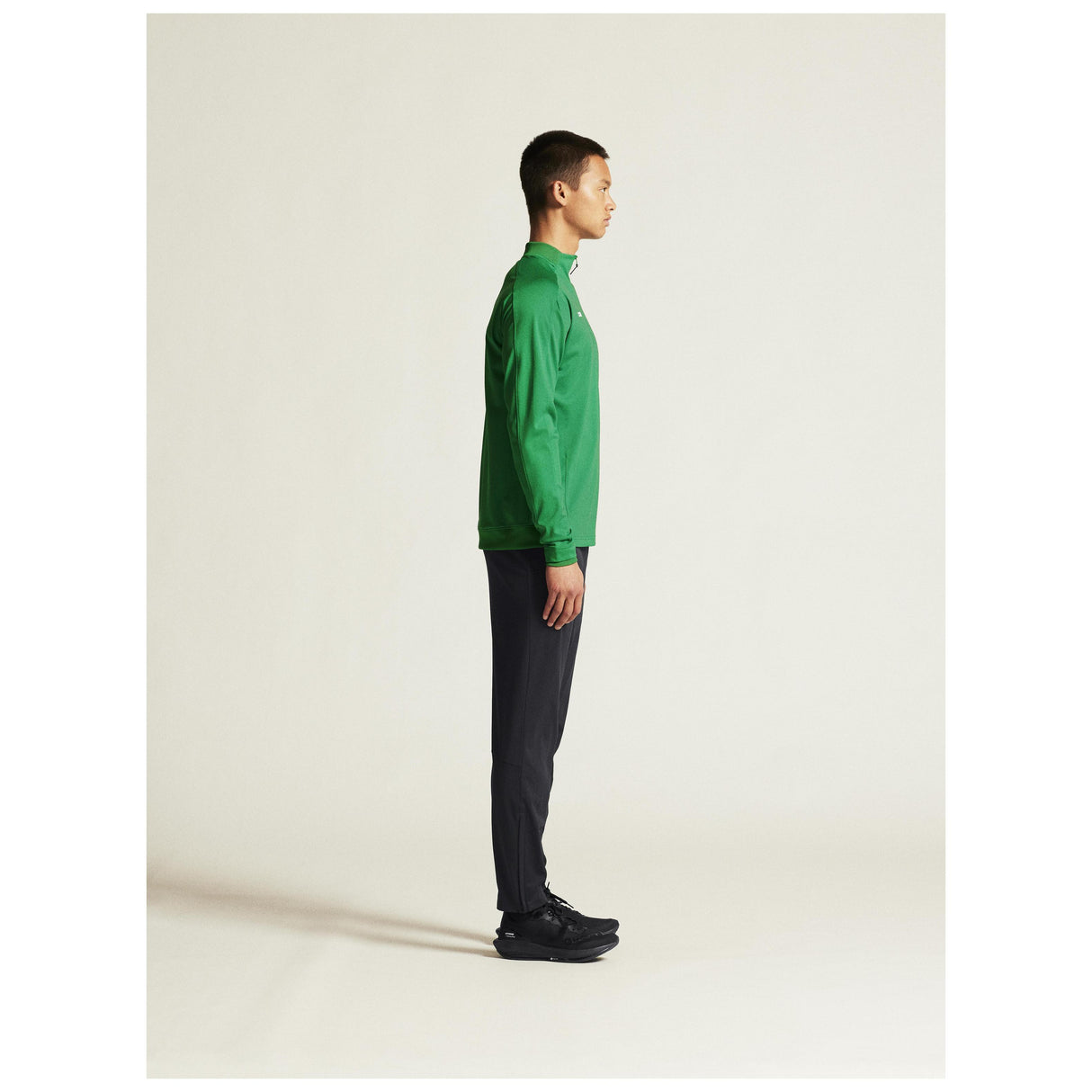 Evolve 2.0 Half Zip Jacket M - Green - Closeup 2