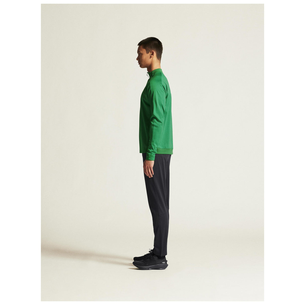 Evolve 2.0 Half Zip Jacket M - Green - Closeup 4