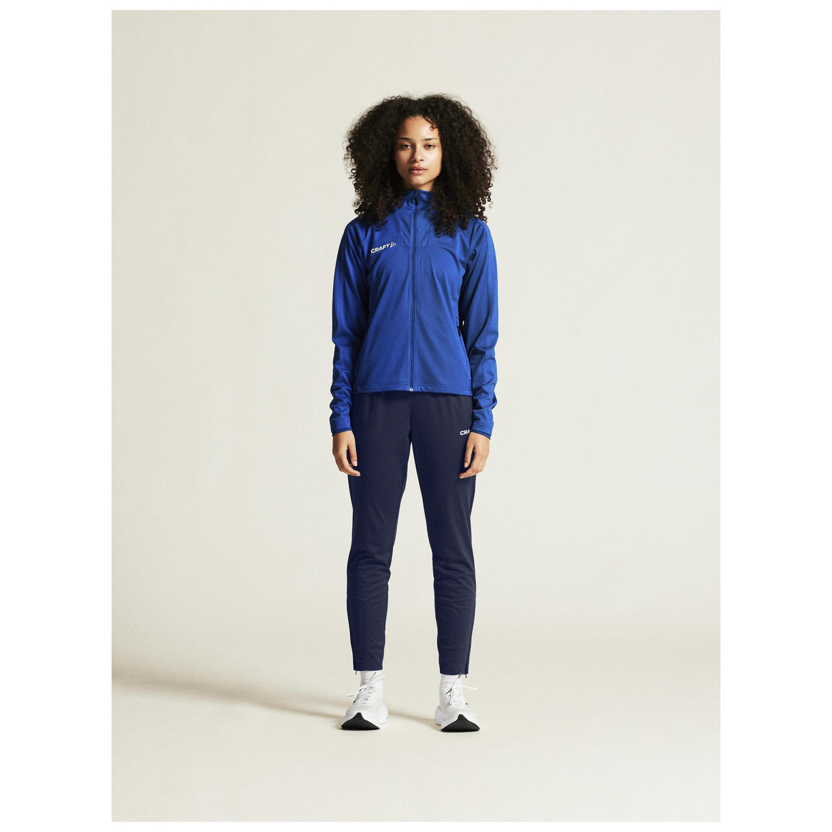 Evolve 2.0 Full Zip Jacket W - Cobalt - Closeup 1