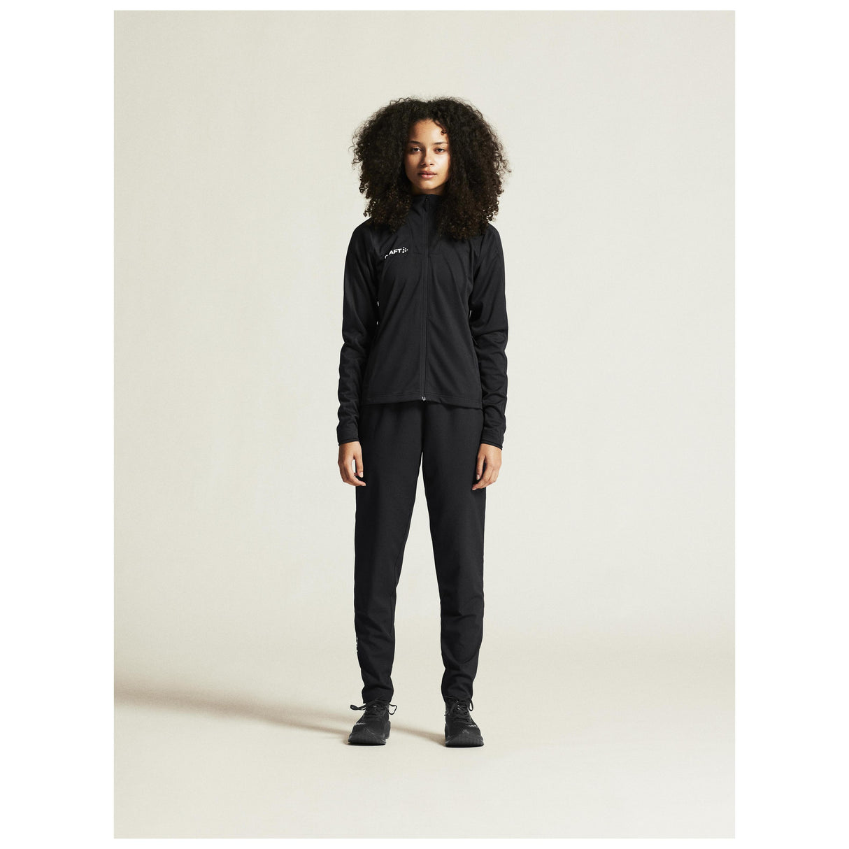 Evolve 2.0 Full Zip Jacket W - Black - Closeup 1