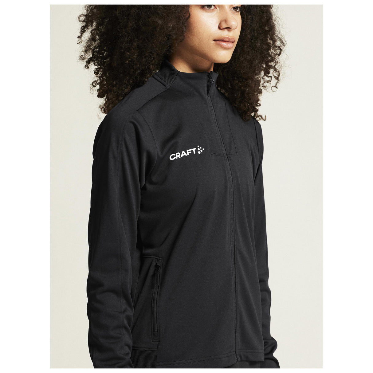 Evolve 2.0 Full Zip Jacket W - Black - Closeup 6
