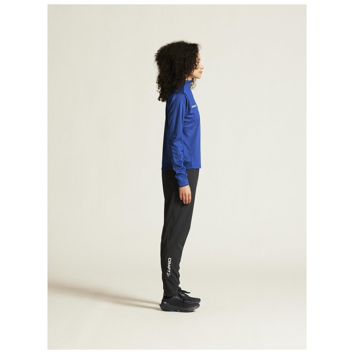 Evolve 2.0 Half Zip Jacket W - Cobalt - Closeup 2