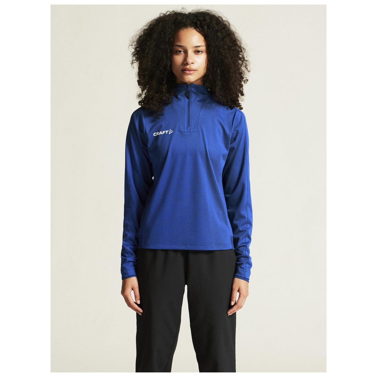 Evolve 2.0 Half Zip Jacket W - Cobalt - Closeup 5