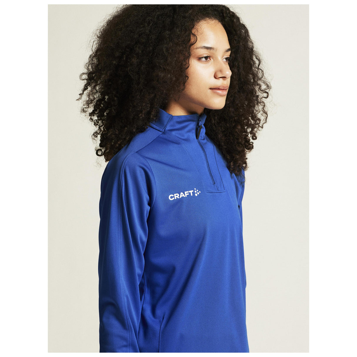 Evolve 2.0 Half Zip Jacket W - Cobalt - Closeup 6