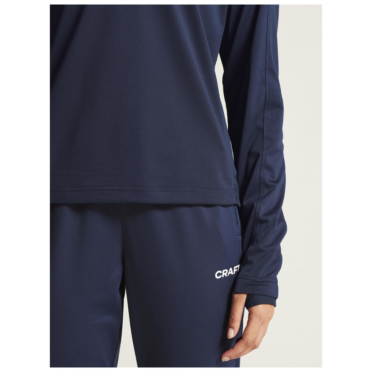 Evolve 2.0 Half Zip Jacket W - Navy - Closeup 7