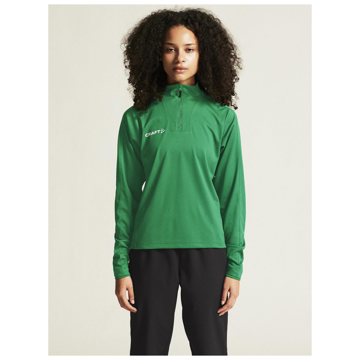 Evolve 2.0 Half Zip Jacket W - Green - Closeup 5