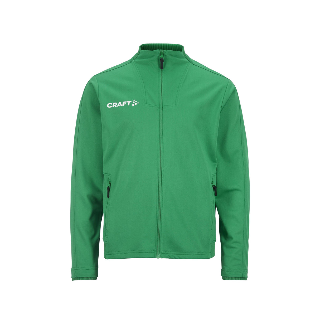 Evolve 2.0 Full Zip Jacket Jr - Green - Front