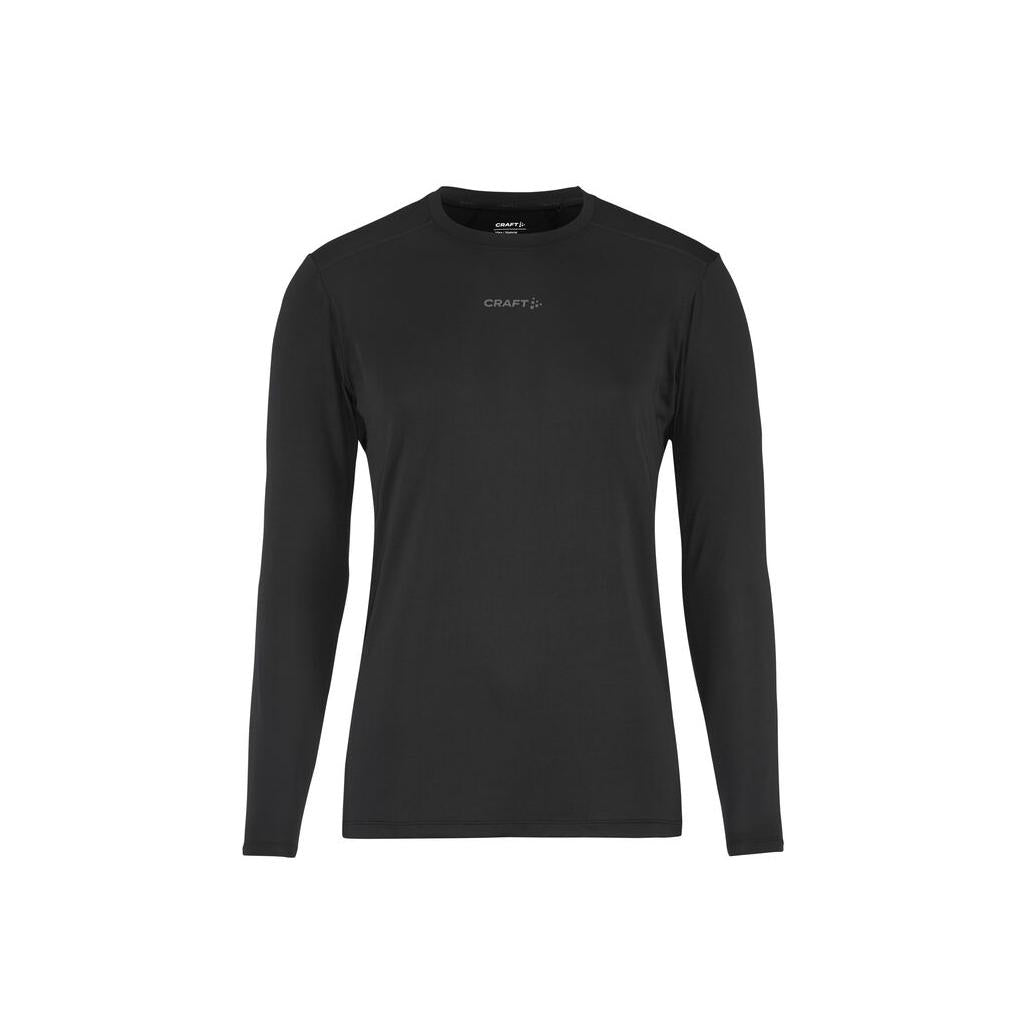 Adv Essence Ls Tee 2 M - Black - Front