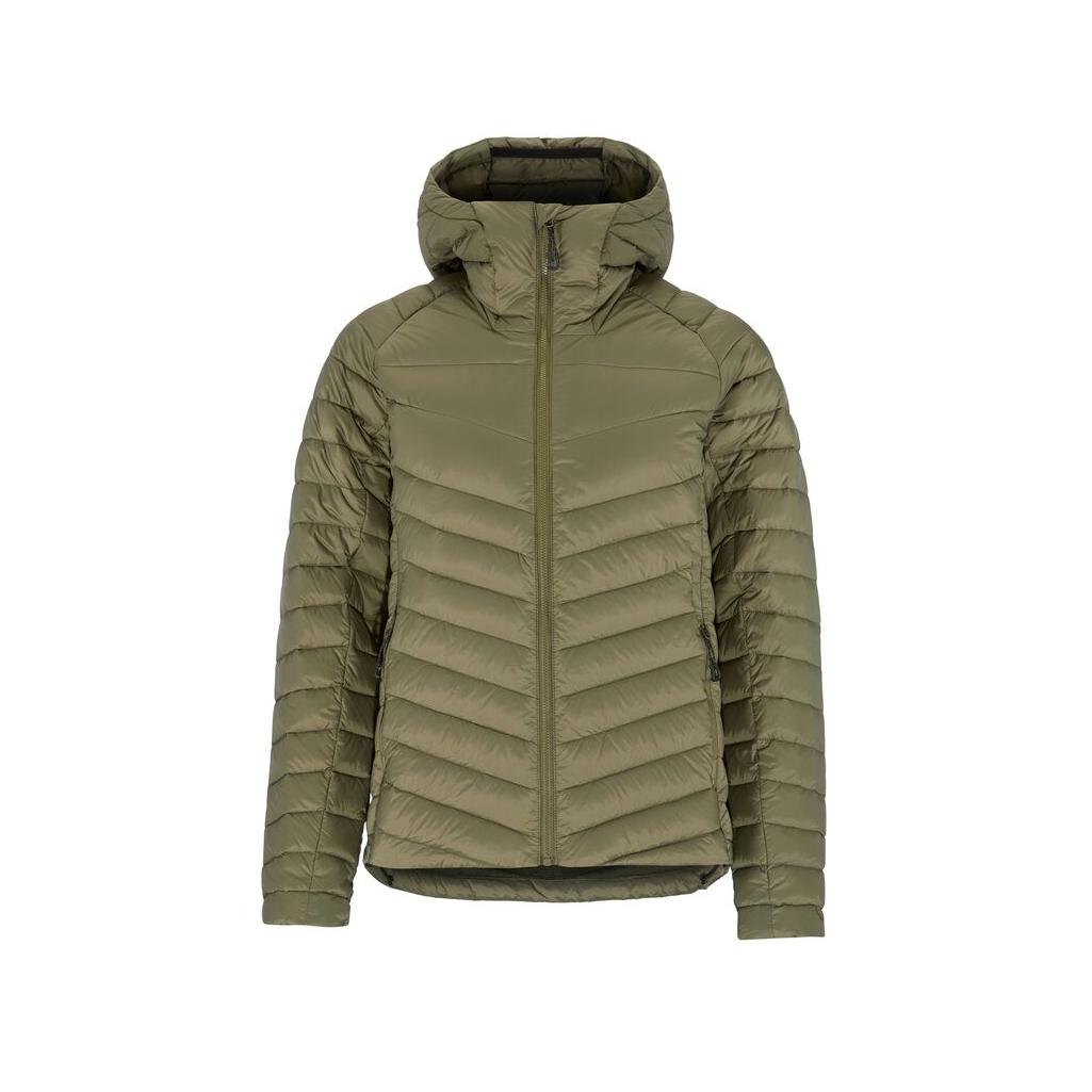 Adv Explore Lt. Down Jkt W - Dark Green - Front