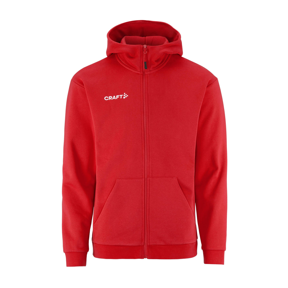 Community 2.0 Logo Fz Hoodie M - Red - Front