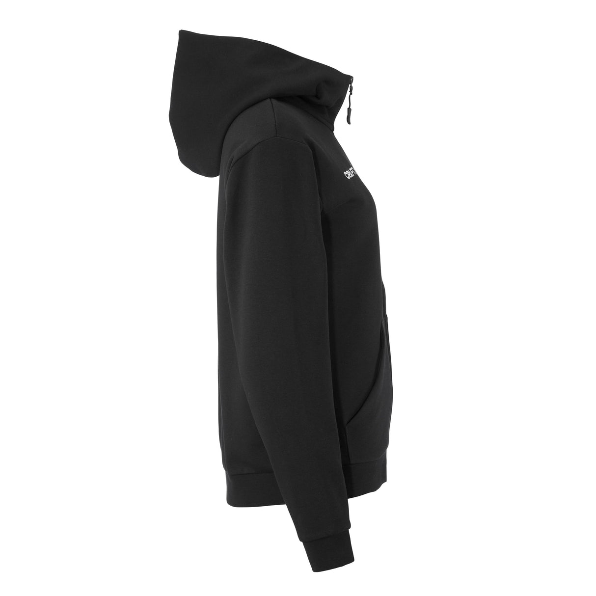Community 2.0 Logo Fz Hoodie W - Black - Right
