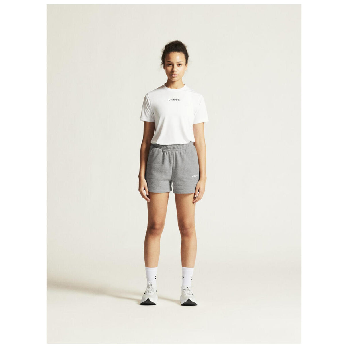 Squad Go Function Tee W - White - Closeup 1