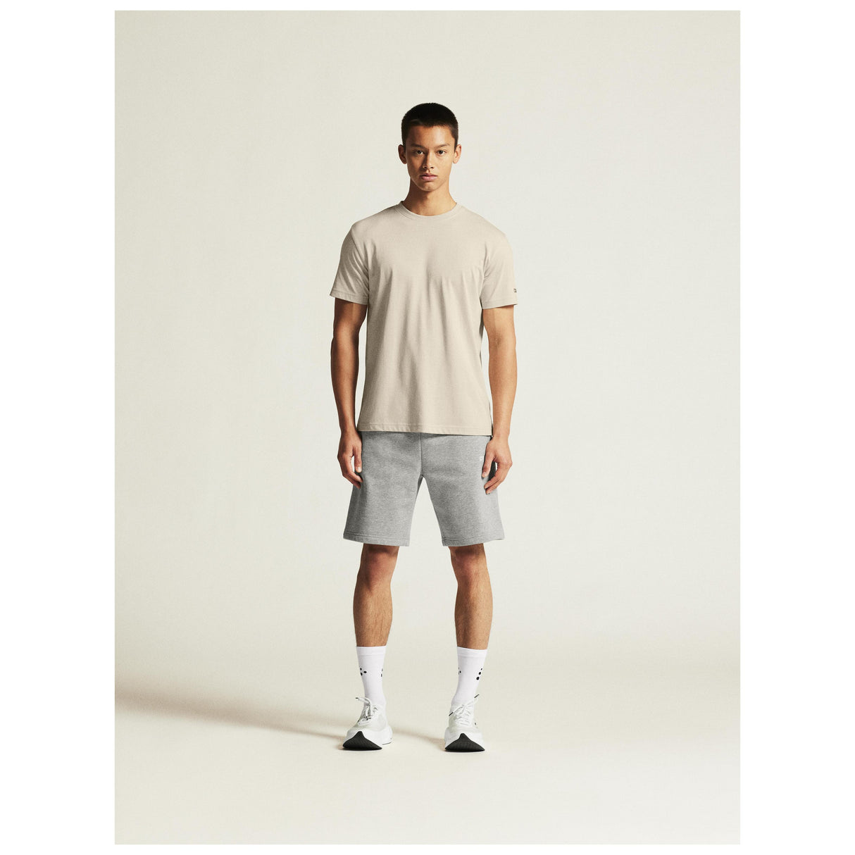 Community 2.0 Shorts M - Grey Melange - Closeup 1