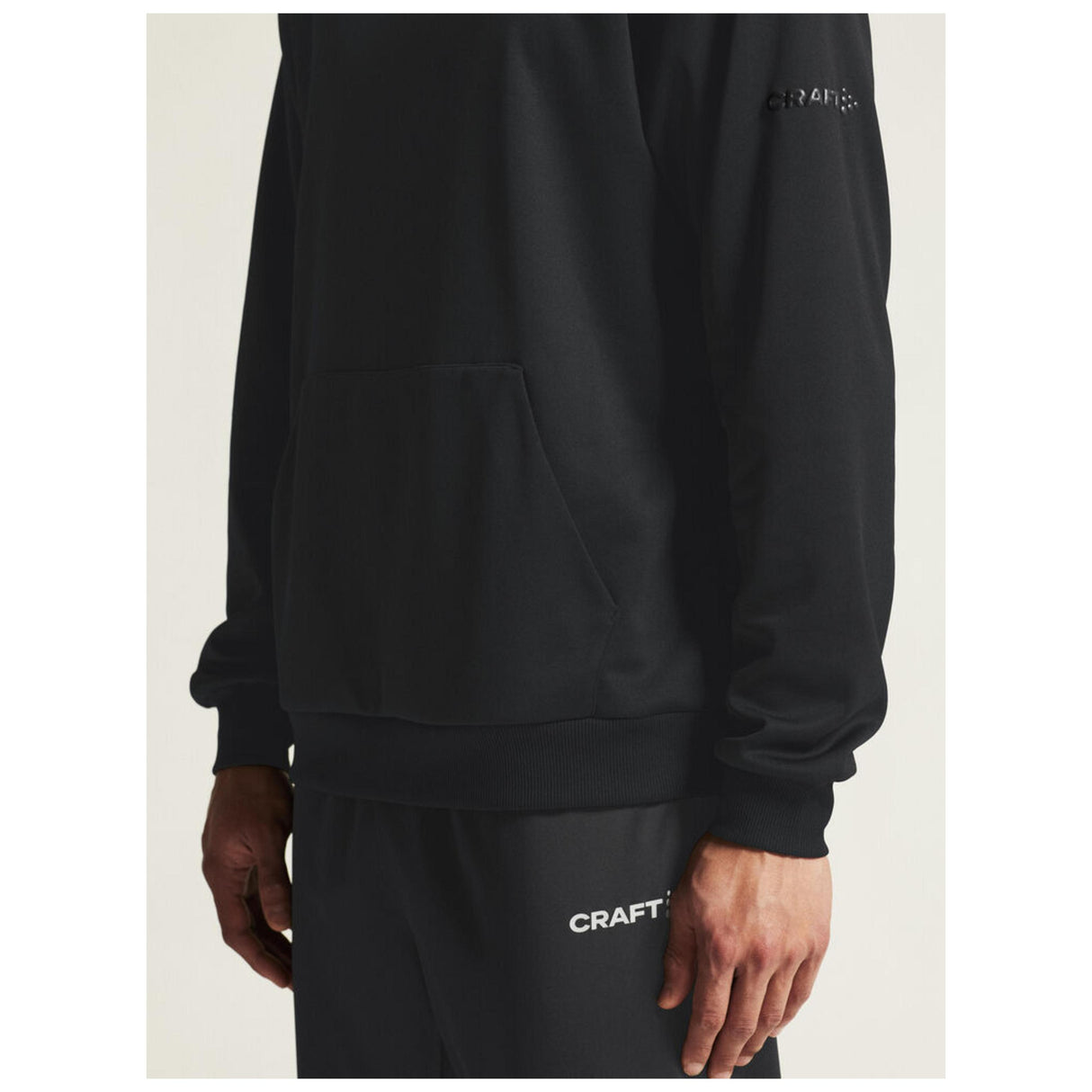 Community 2.0 Function Hoodie M - Black - Closeup 7
