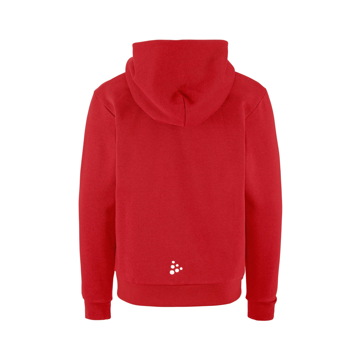 Community 2.0 Logo Fz Hoodie Jr - Red - Back