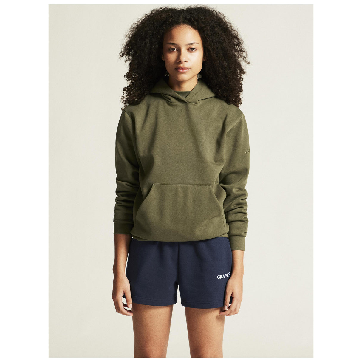 Community 2.0 Hoodie W - Dark Green - Closeup 5