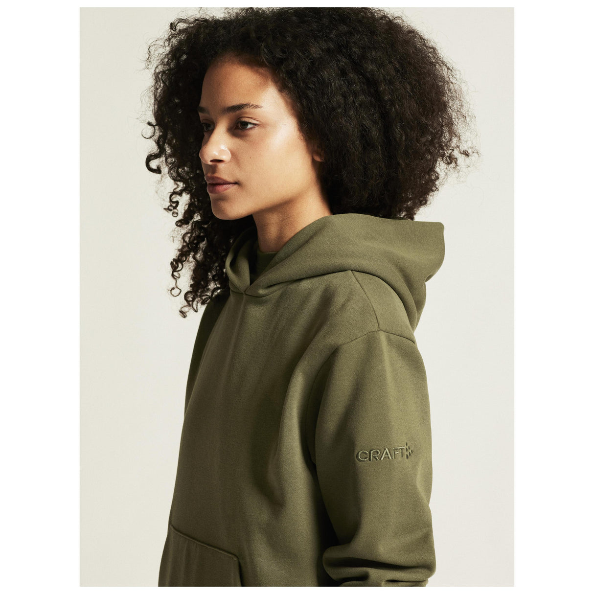Community 2.0 Hoodie W - Dark Green - Closeup 6