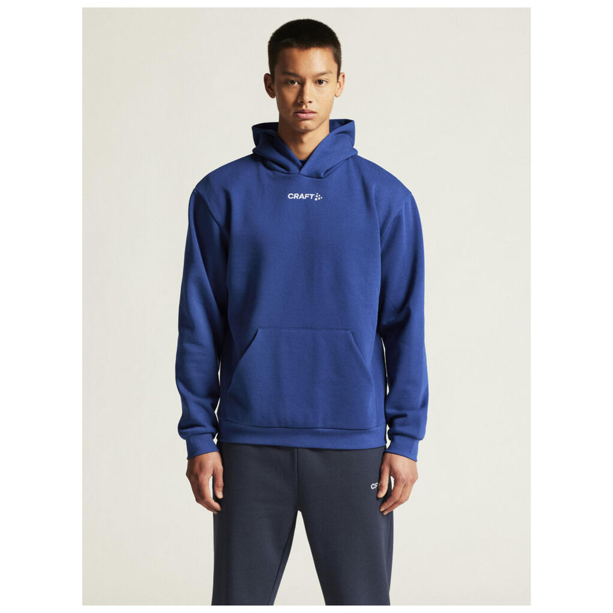 Community 2.0 Logo Hoodie M - Cobalt - Closeup 5