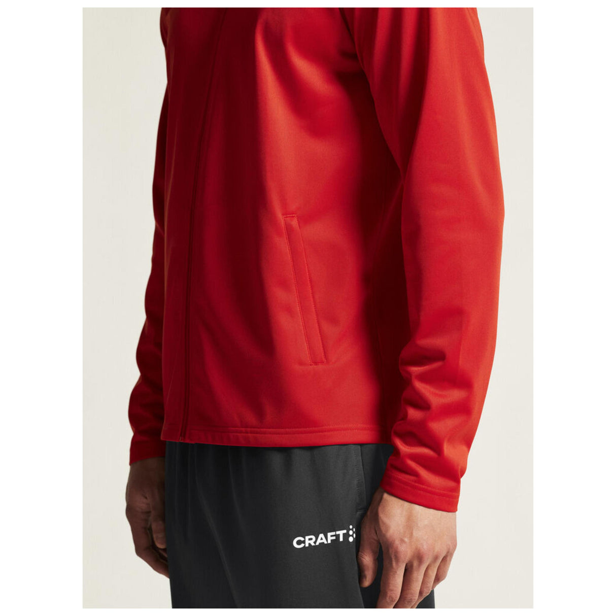 Squad Go Fz Jacket M - Red - Closeup 7