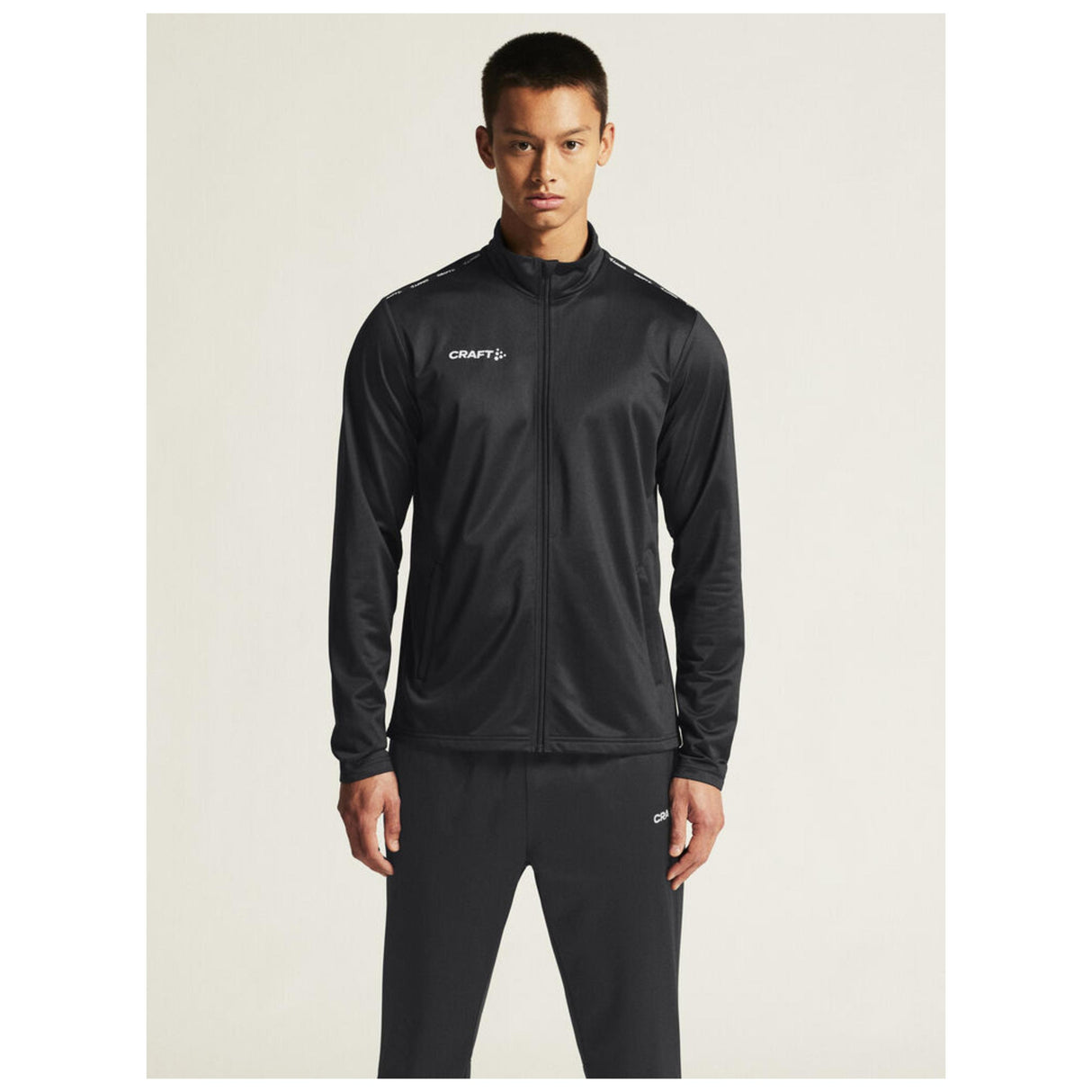 Squad Go Fz Jacket M - Black - Closeup 5