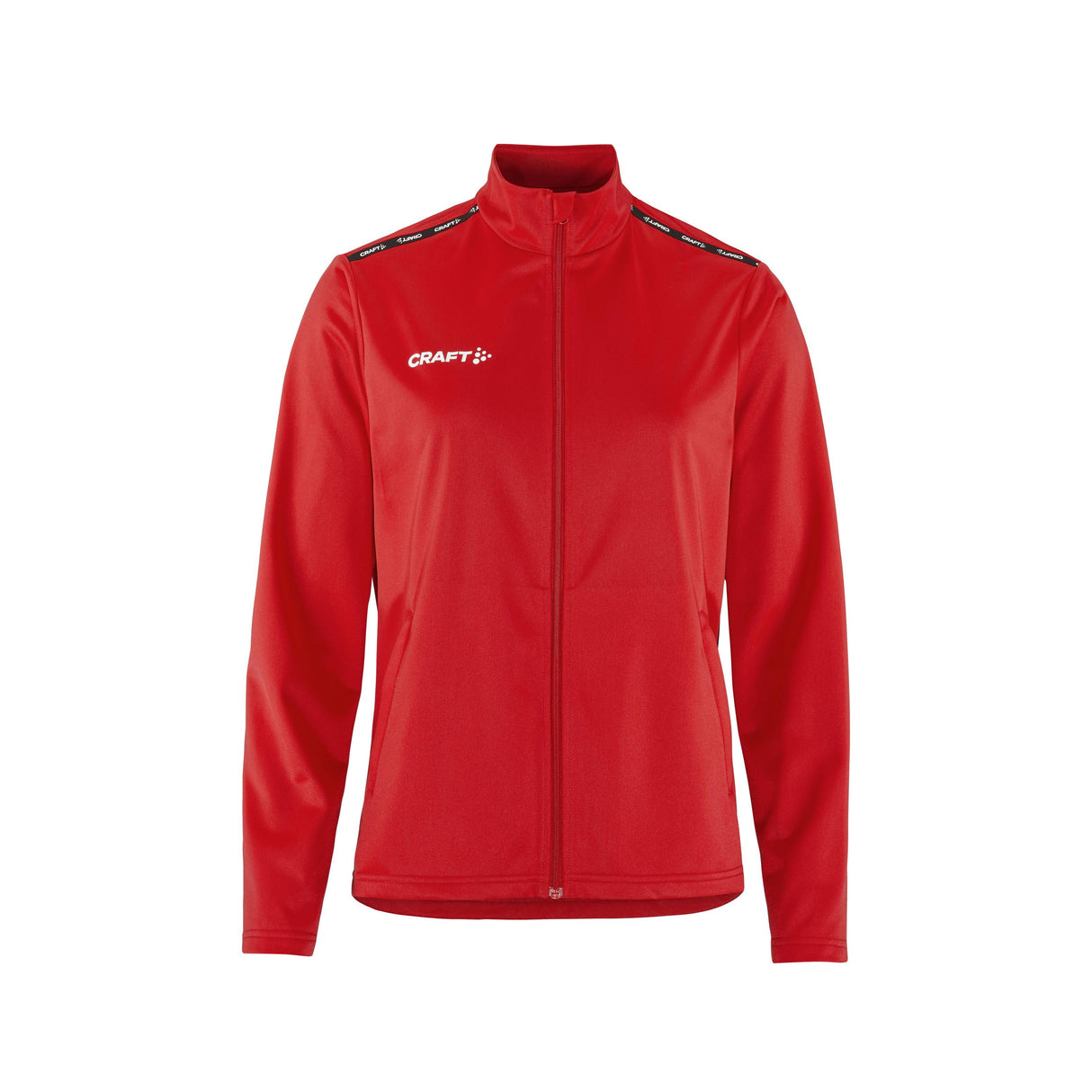 Squad Go Fz Jacket W - Red - Front