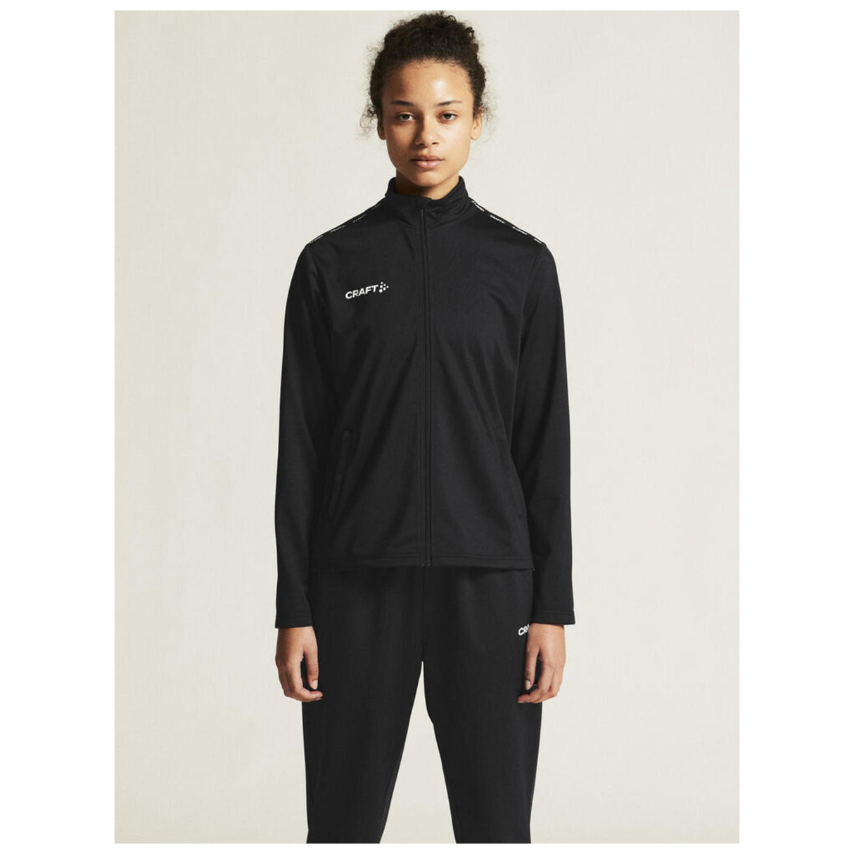 Squad Go Fz Jacket W - Black - Closeup 5