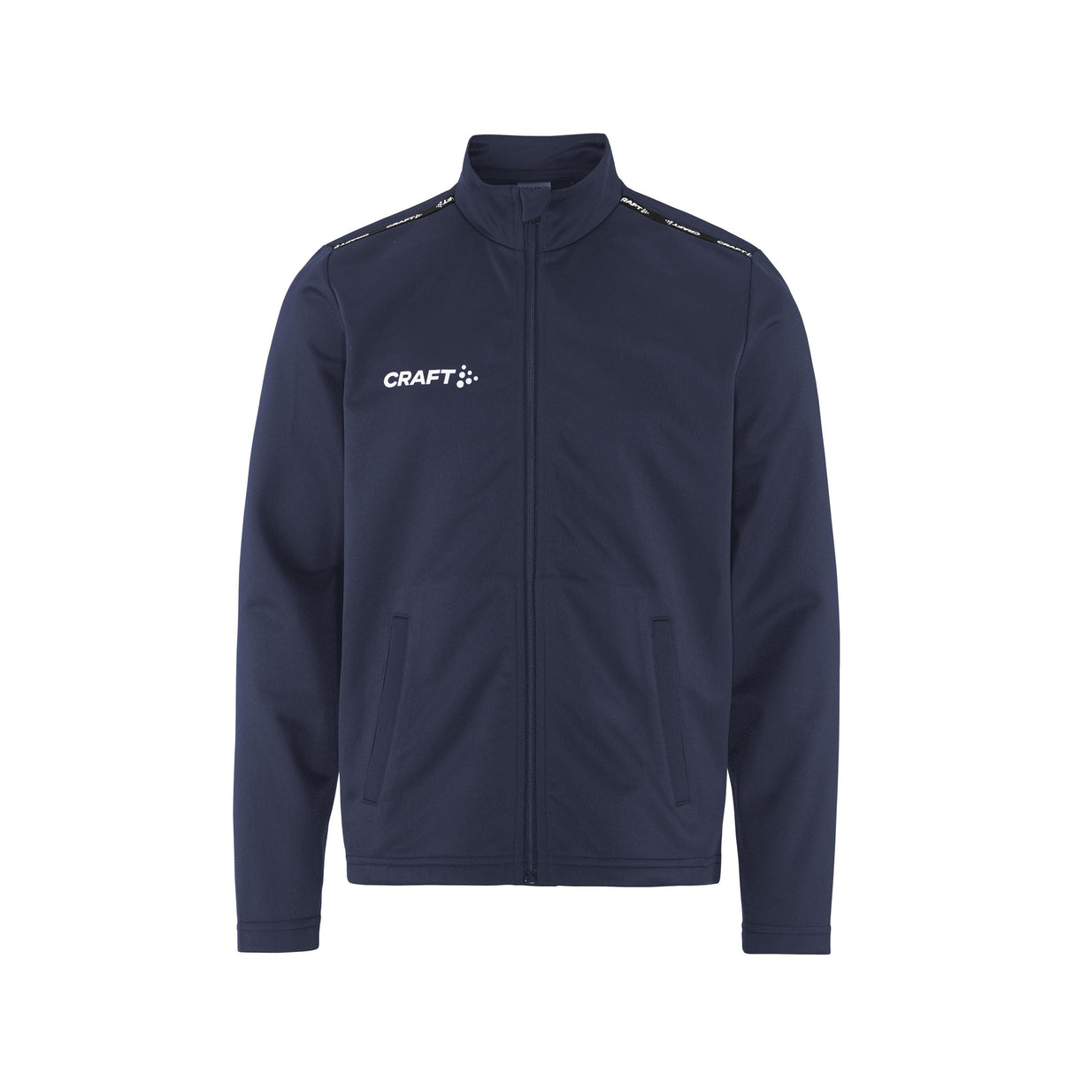 Squad Go Fz Jacket Jr - Navy - Front