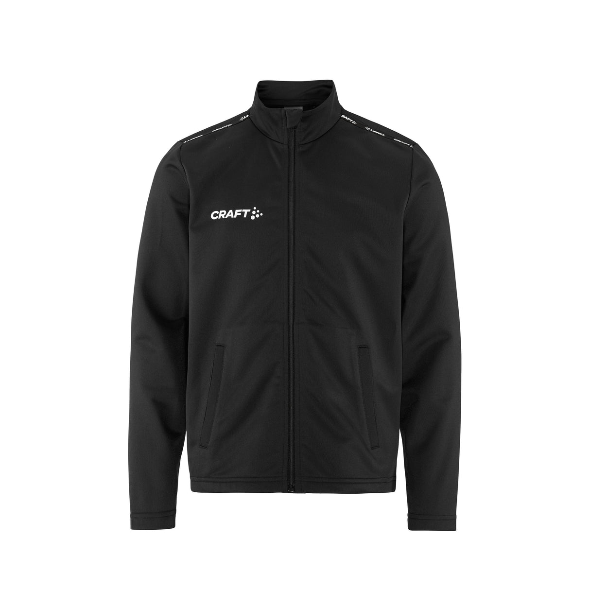 Squad Go Fz Jacket Jr - Black - Front