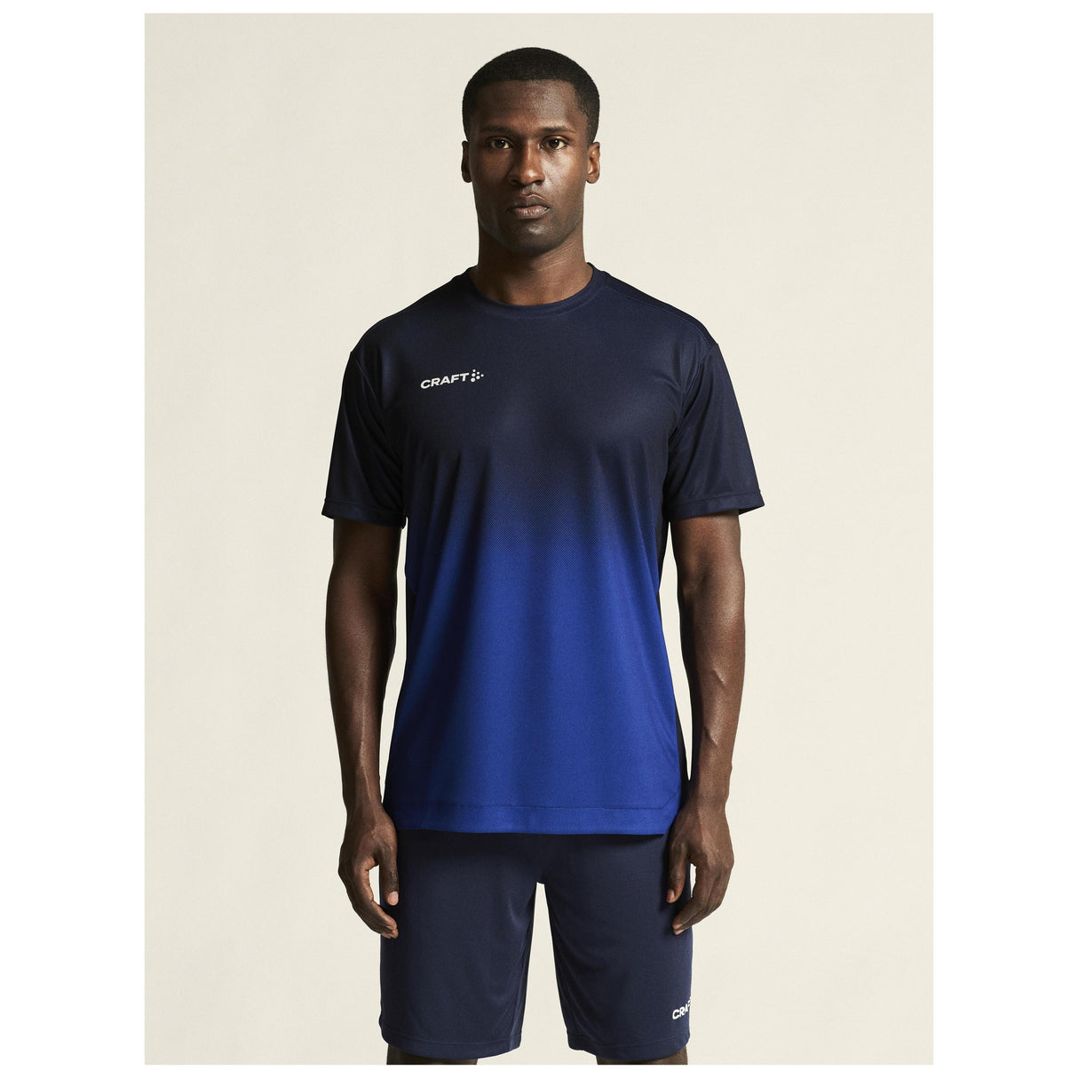 Evolve 2.0 Structured Graphic Jersey M - Navy/Club Cobolt - Closeup 5