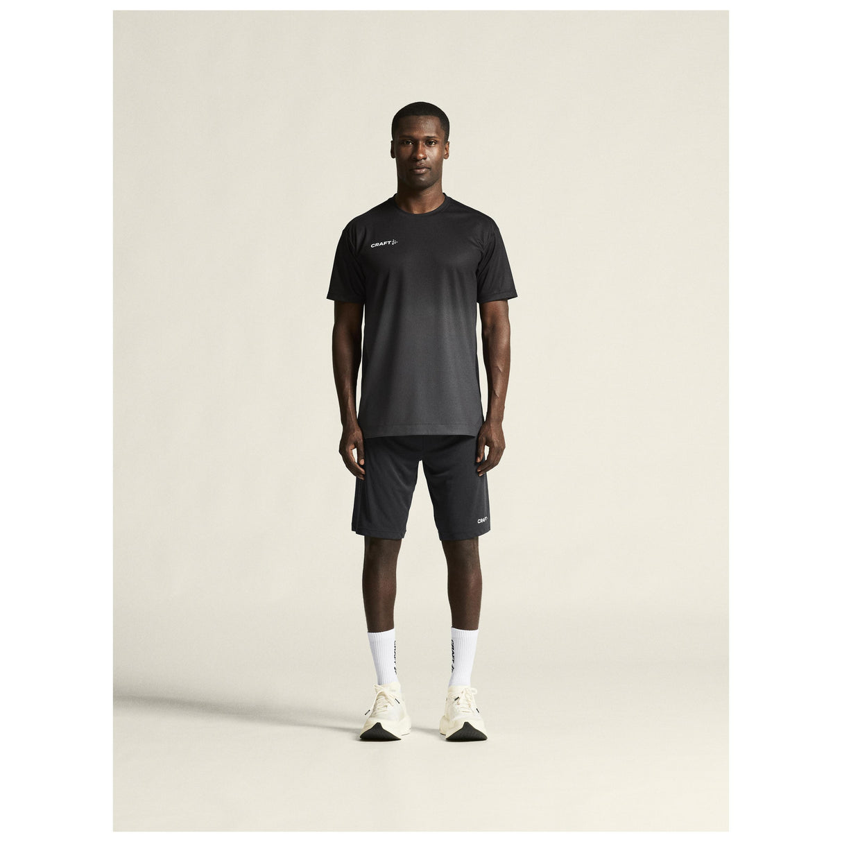 Evolve 2.0 Structured Graphic Jersey M - Black - Closeup 1