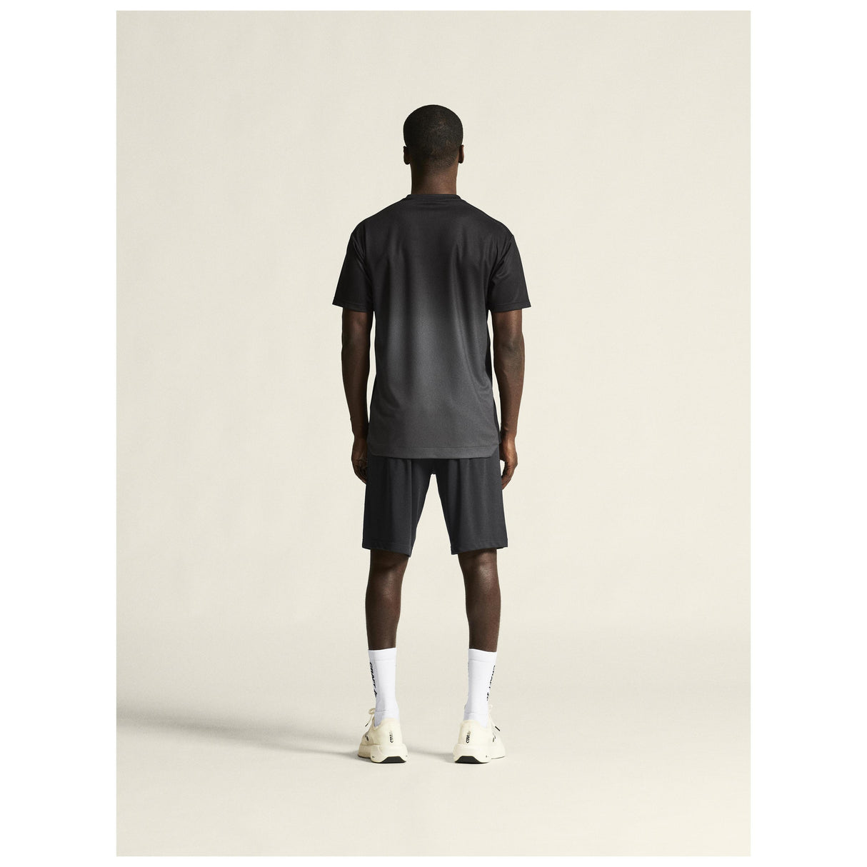 Evolve 2.0 Structured Graphic Jersey M - Black - Closeup 3