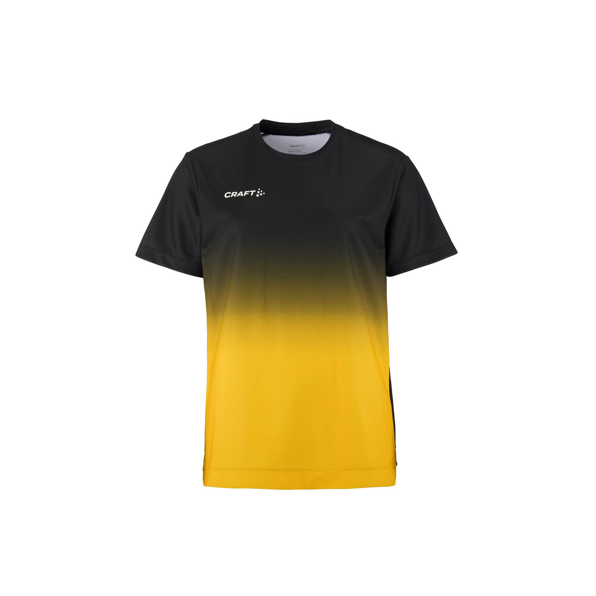 Evolve 2.0 Structured Graphic Jersey W - Black/Yellow - Front