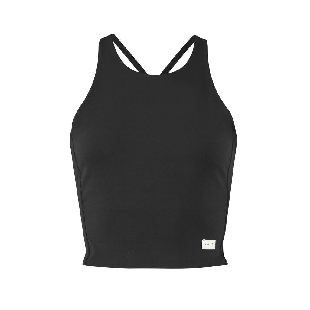 Collective Cropped Singlet W - Black - Front