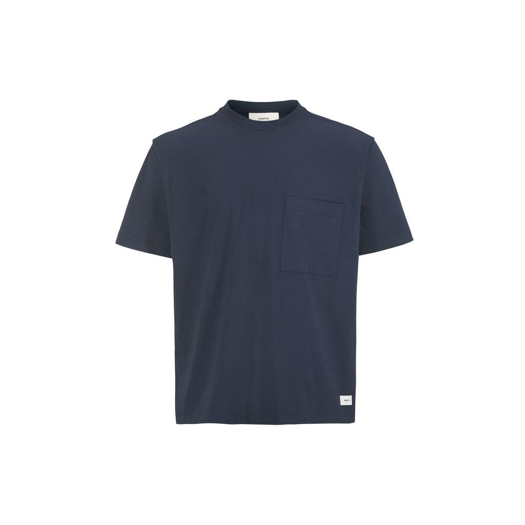 Collective Relaxed Ss Tee M - Dark Blue - Front