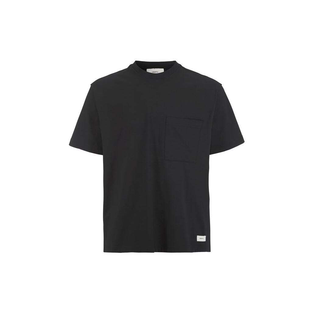 Collective Relaxed Ss Tee M - Black - Front