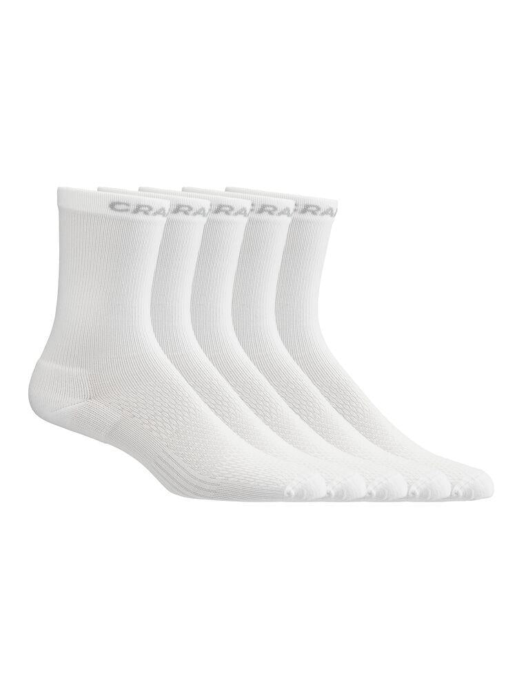 Active High Sock 5-Pack - White - Front