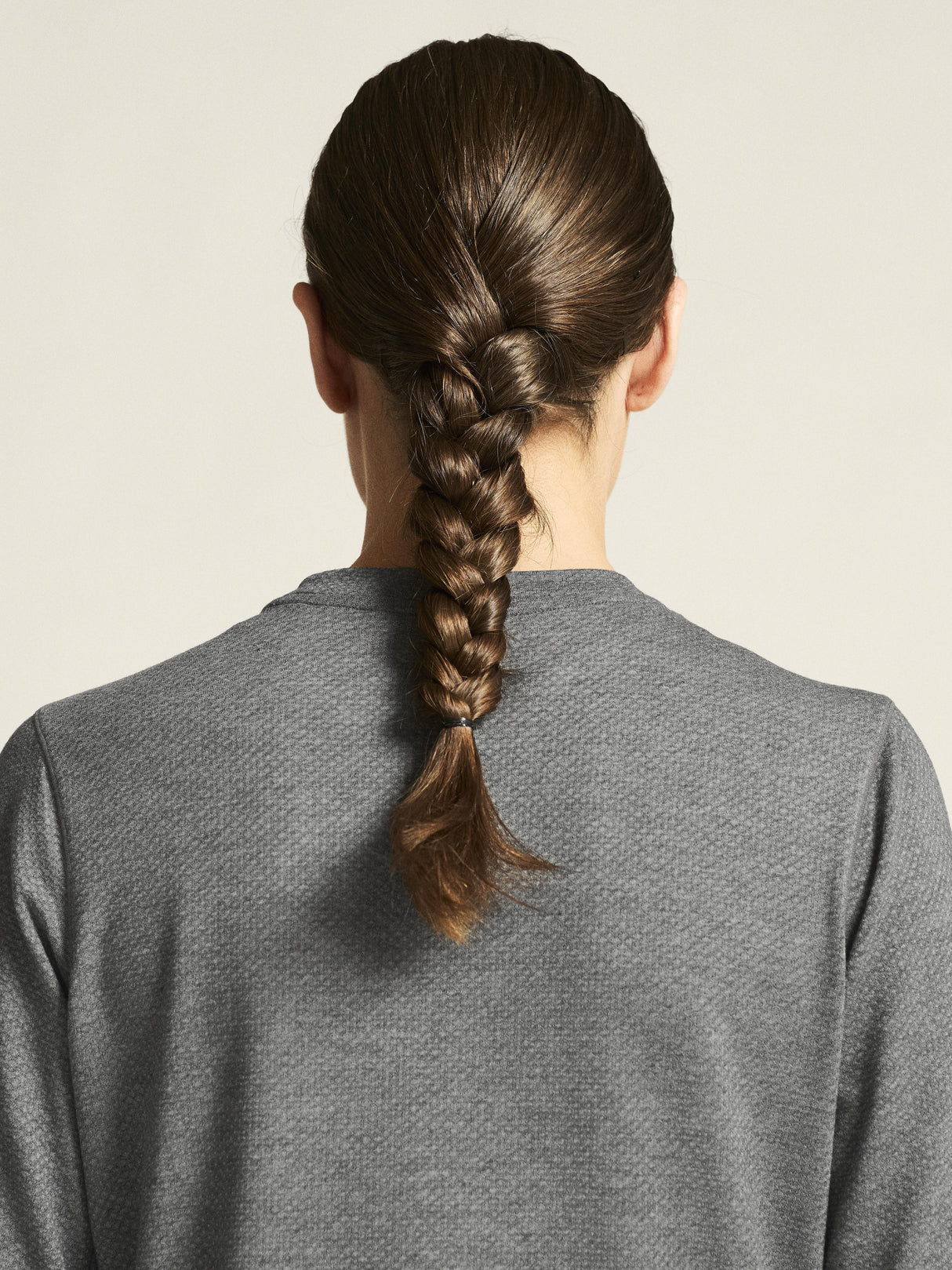 Layers Thermal Mesh Cn W - Dark Grey Melange - Closeup 7