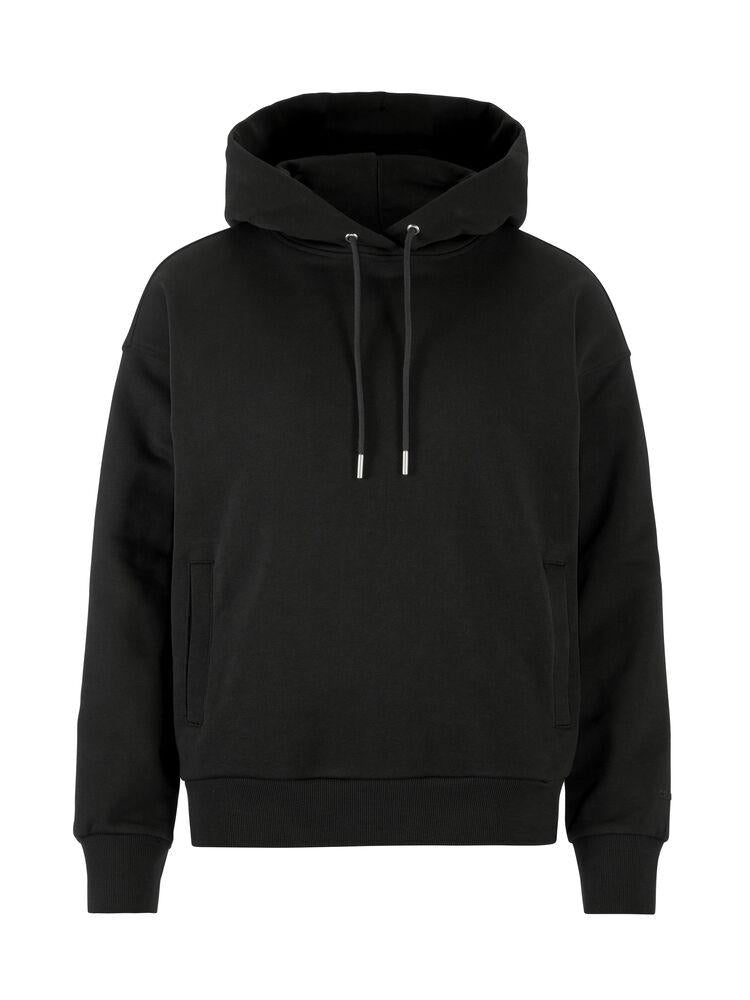 Frequent Hoodie W - Black - Front