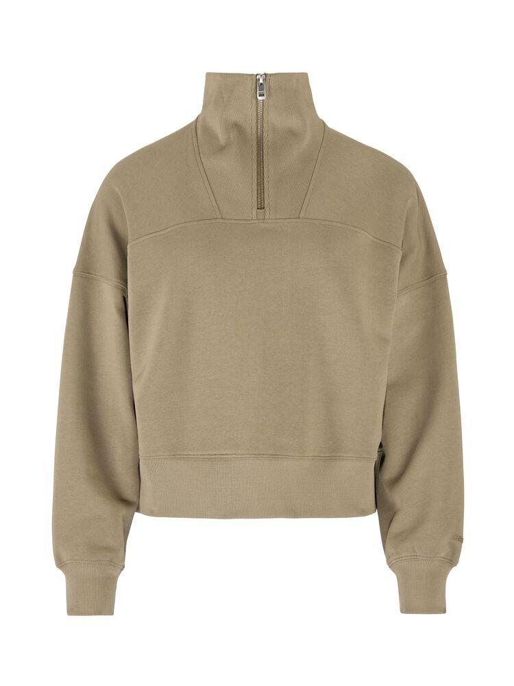 Frequent Hz Sweatshirt W - Taupe - Front