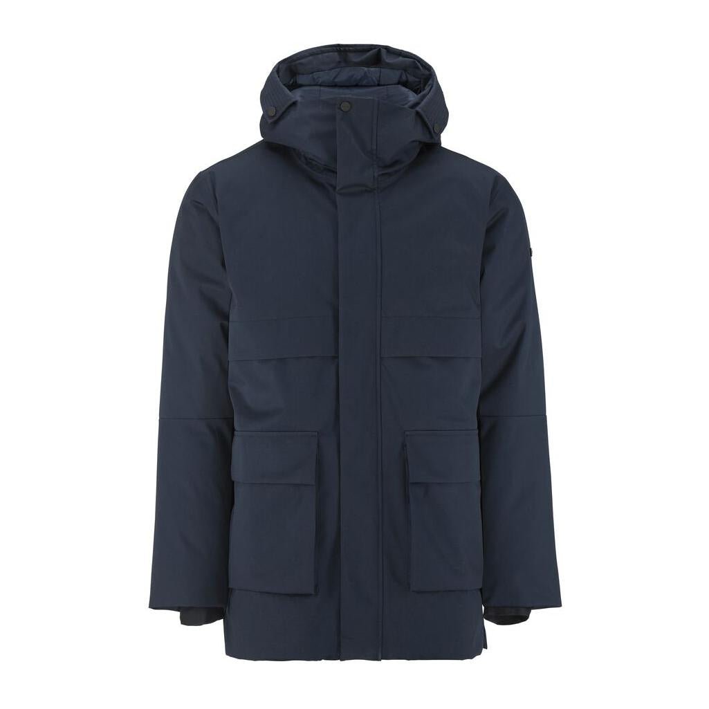 Urban Padded Parka M - Dark Blue - Front