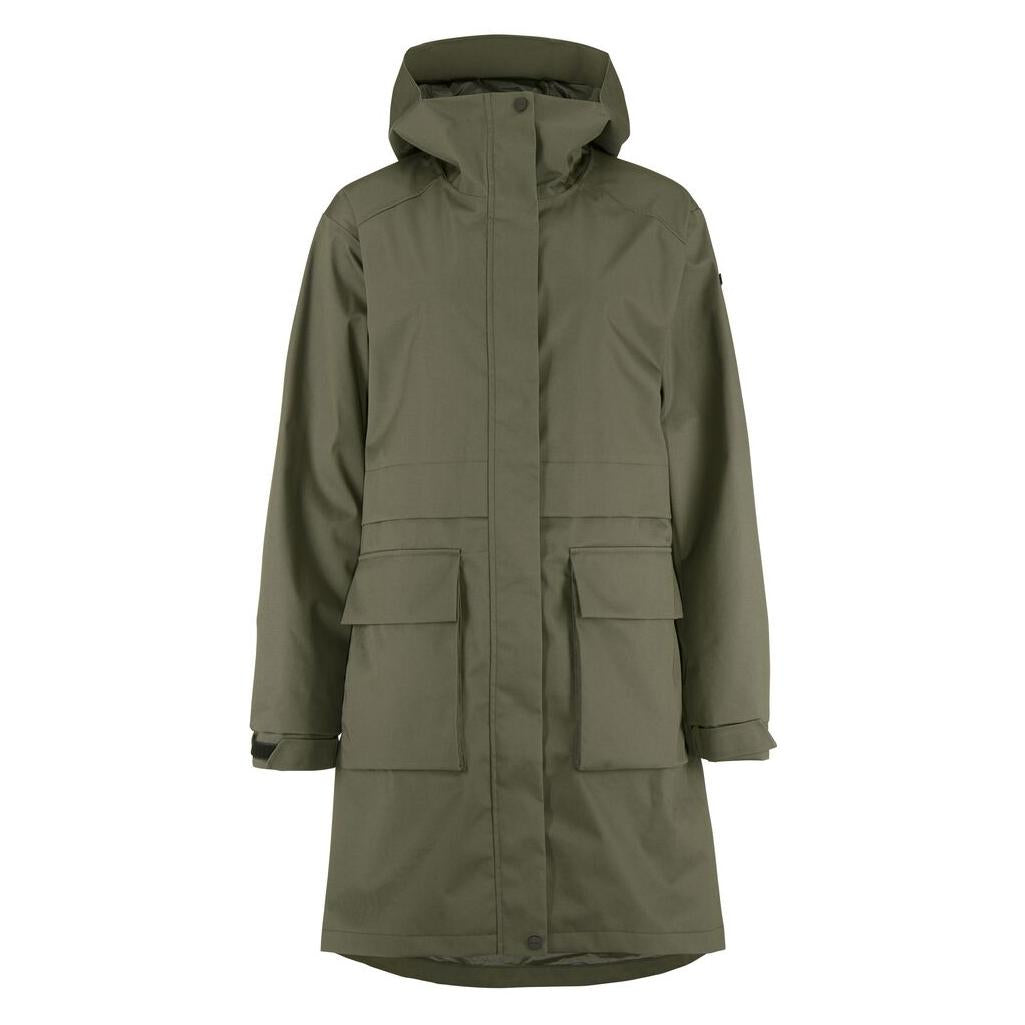 Urban Parka W - Green - Front